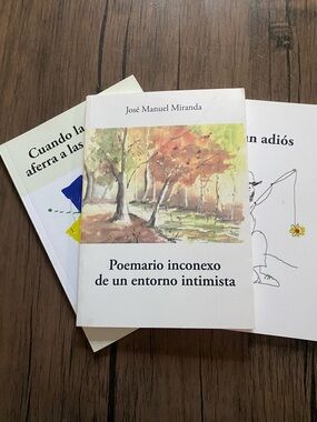 Poemario inconexo de un entorno intimista by José Manuel Miranda - White Cover